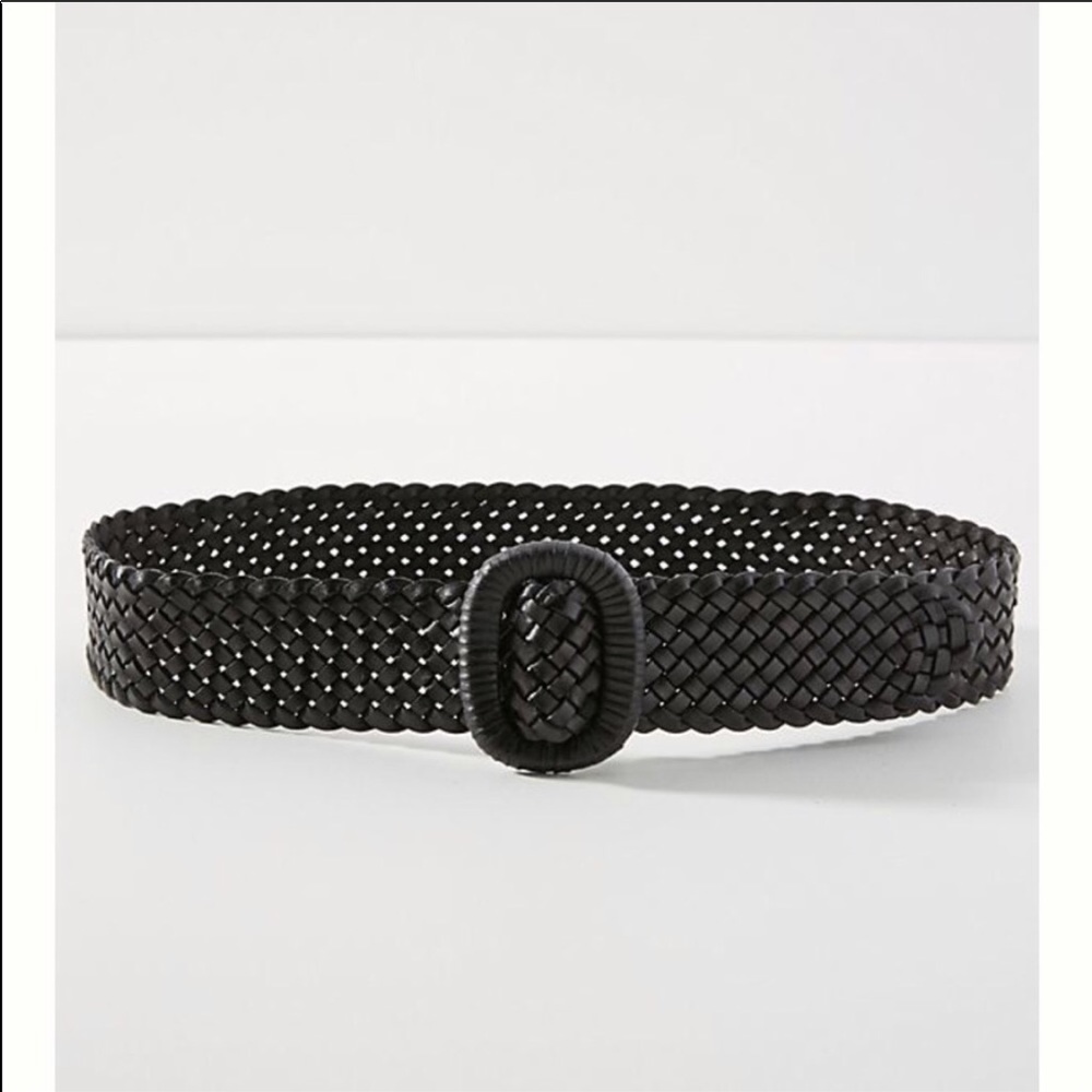Anthropologie Cara woven belt size M